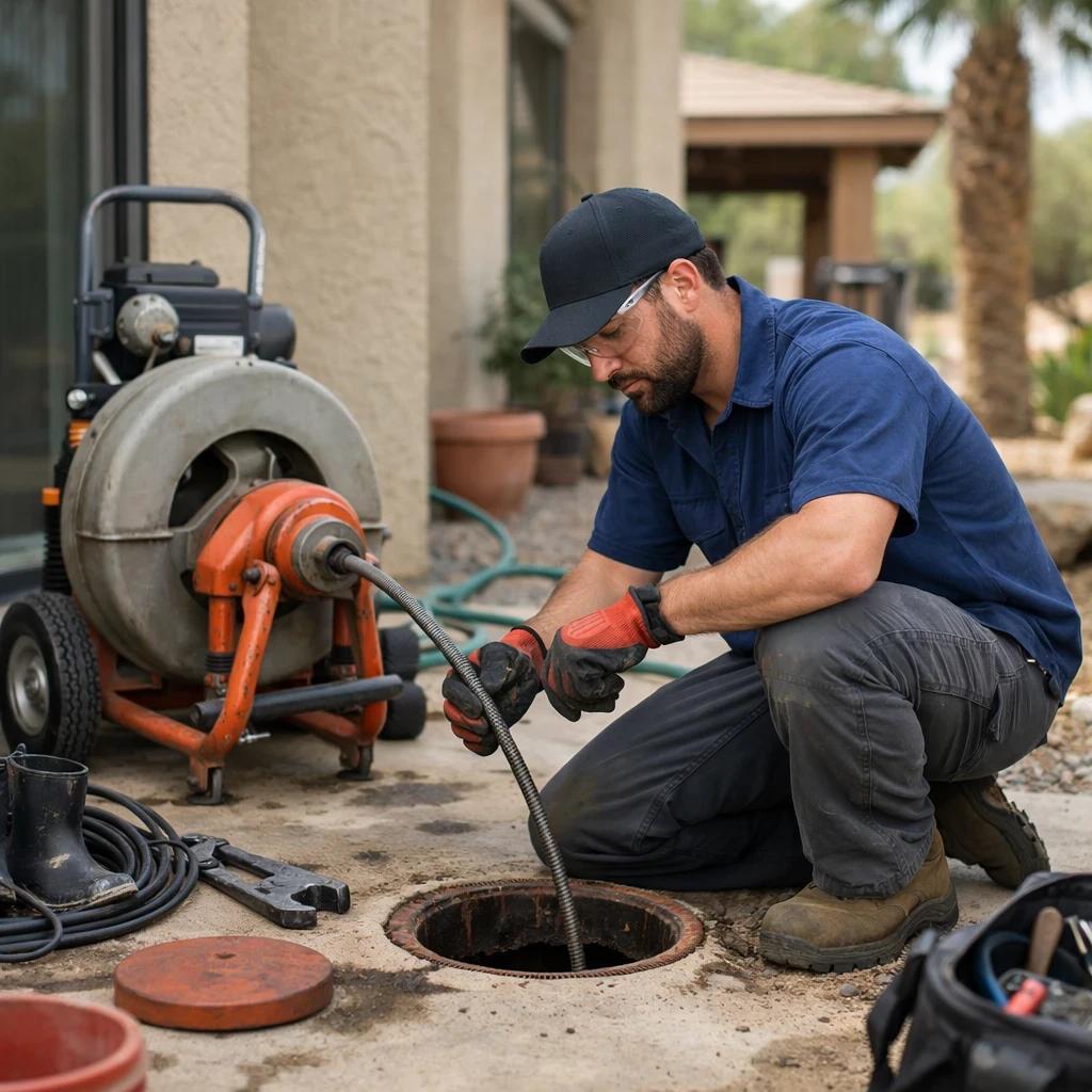 Drain emergency service